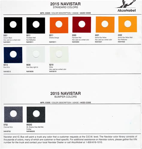 <b>Navistar</b> <b>International</b> Truck Car Model: Non-specific Model Color <b>Code</b>: 8707 Color Name: Silver Metallic <b>Paint</b> Coverage: Approximately 7-9 square feet Spray Out Card: TEST color on this card B4 applying to vehicle Years Color Used: 1990 UPC: Does not apply Seller assumes all responsibility for this listing. . Navistar international paint codes